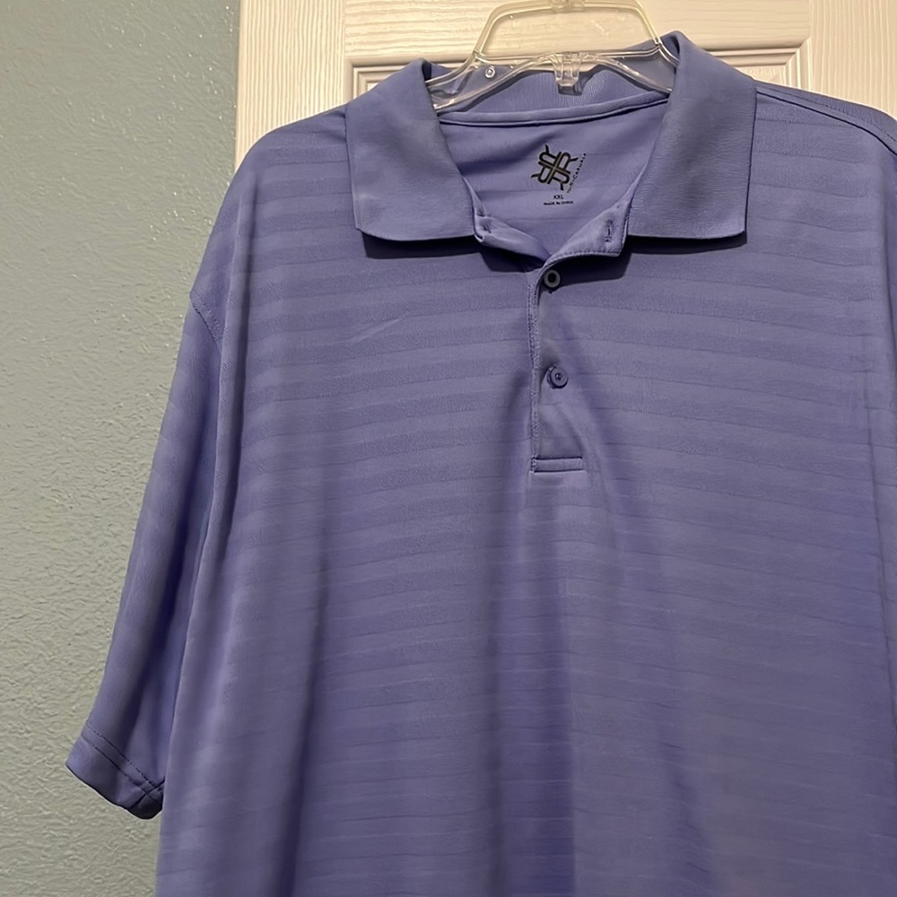 Mens polo light purple not quite lavender